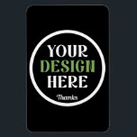 custom, unique, sleek & minimalist magnet<br><div class="desc">This design is accessible to all. Feel free to customize the logo,  images,  text,  and colours according to your preferences. Thank you very much.</div>