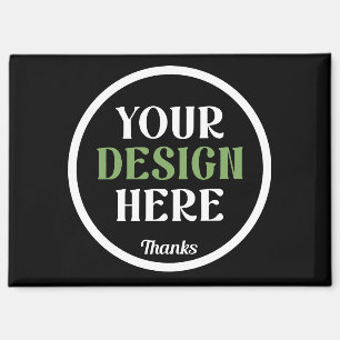 custom, unique, sleek & minimalist magnet