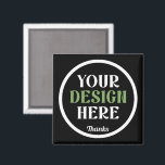 custom, unique, sleek & minimalist magnet<br><div class="desc">This design is accessible to all. Feel free to customize the logo,  images,  text,  and colours according to your preferences. Thank you very much.</div>