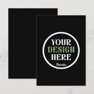 custom, unique, sleek & minimalist RSVP card