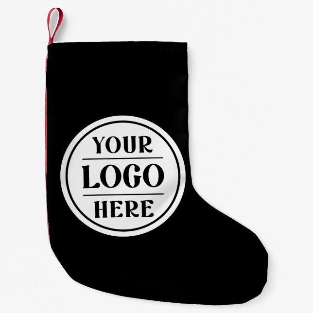 custom, unique, sleek & minimalist small christmas stocking (Front)