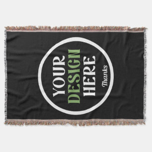 custom, unique, sleek & minimalist throw blanket