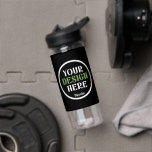 custom, unique, sleek & minimalist water bottle<br><div class="desc">This design is accessible to all. Feel free to customize the logo,  images,  text,  and colors according to your preferences. Thank you very much.</div>