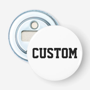 Custom University College Letter Dad Gift for him Bottle Opener