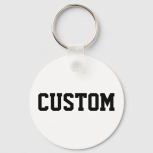 Custom University College Letter Dad Gift for him Keychain