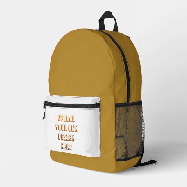Custom Upload Design Product Printed Backpack (Back Corner Right)
