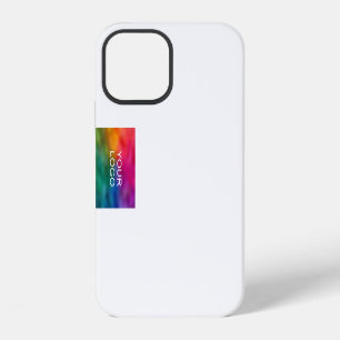 Custom Upload Your Business Logo Here Add Text iPhone 12 Case