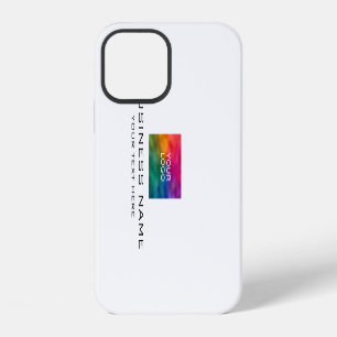 Custom Upload Your Company Business Logo Here iPhone 12 Case
