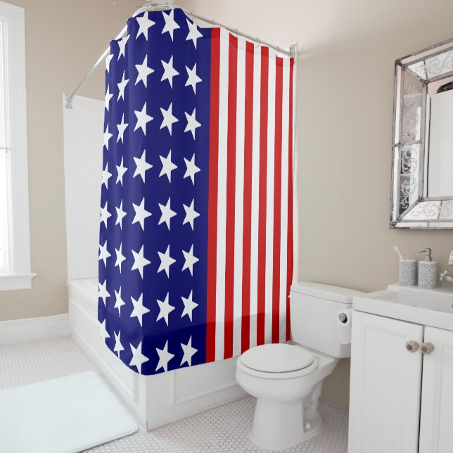 Custom USA American Flag Design Pattern (In Situ)