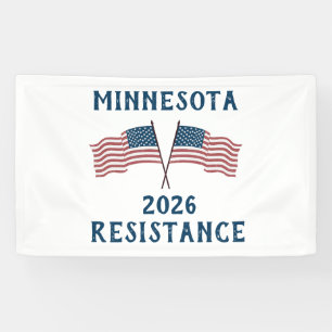 Custom USA Flag Resistance  Banner