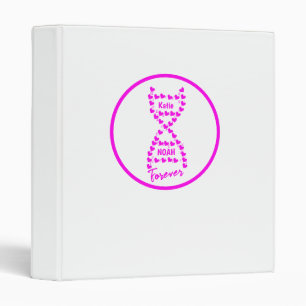 Custom Valentine Binder - Personalized Name 3-Ring