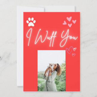 Custom Valentines Day Card From Dog For Dog Mom