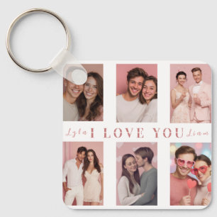 Custom Valentine's Day Keychain Couple Gift