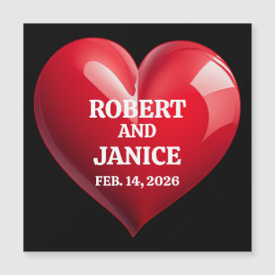 Custom valentines day personalize heart gift