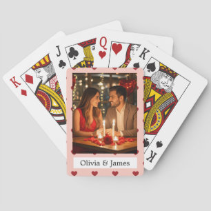 Custom Valentines Day Poker Cards