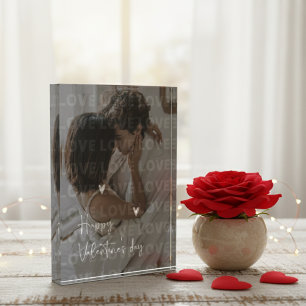 Custom Valentine's Day Romantic Couple Photo