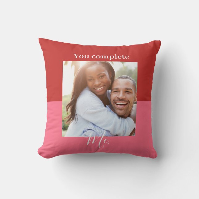 Custom Valentine's Day Throw Pillow, Throw Pillow (Front)