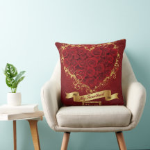 Custom Valentine'S Red Rose Heart Love 