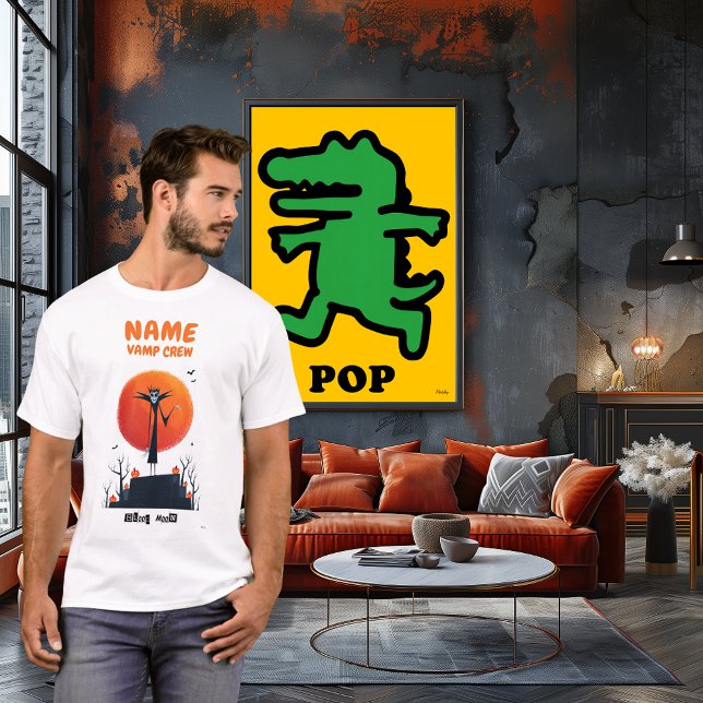Custom Vamp Crew Halloween Shirt (Creator Uploaded)