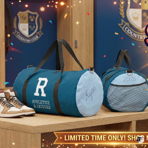 Custom Varsity Letter Athletics & Leisure Class of Duffle Bag
