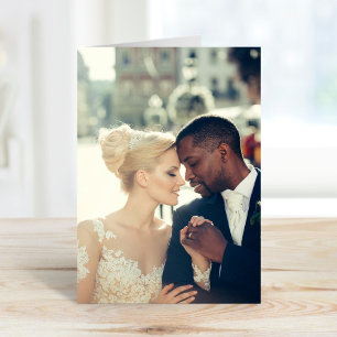 Custom Vertical Photo Greeting Cards