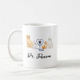 Custom Veterinarian Personalized Doctor’s Day Coffee Mug