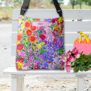 Custom Vibrant Flowers for Friend – Chic Gift Crossbody Bag