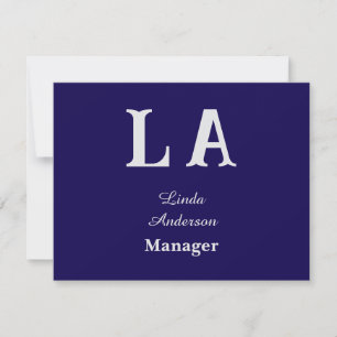 Custom vibrant professional RSVP card