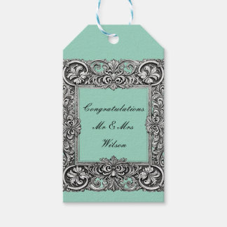 Custom Victorian Scroll Frame  – Elegant  Gift Tags