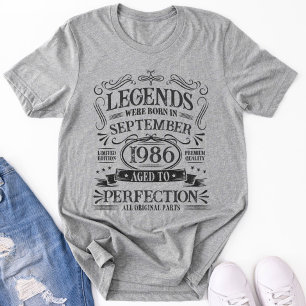 Custom Vintage Birthday Aged To Perfection T-Shirt