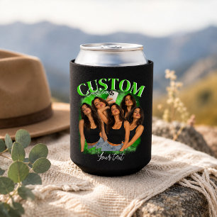 Custom Vintage Bootleg Retro Boyfriend Girlfriend Can Cooler