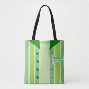 Custom Vintage Bowler Style Tote Bag