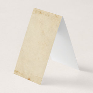 Custom Vintage Chic Tented Earring Display Card