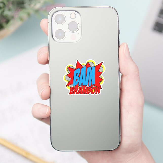 Custom Vintage Comic Book Pop Art Style BAM! (Phone)