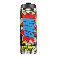 Custom Vintage Comic Book Pop Art Style BAM!