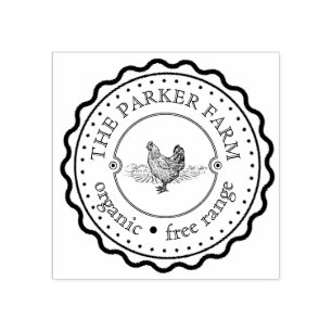 Custom Vintage Egg Stamp