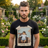 Custom Vintage Photo Birthday