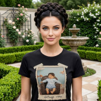 Custom Vintage Photo Birthday