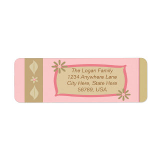 Custom Vintage Return Address Labels
