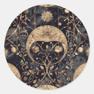 Custom Vintage Virgo Envelope Sticker