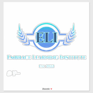 Custom Vinyl Sticker – Embrace Learning Institute 