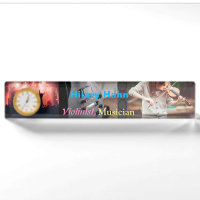 Custom Violinist Desk Name Plate for Musicians ..