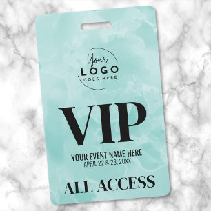 Custom VIP All Access Event Badge