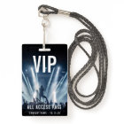 Custom VIP All Access Pass Concert Event