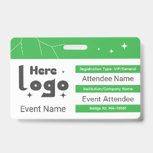 Custom VIP Gala Badge ID