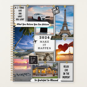 Custom Vision Dream Board Goal Daily Motivation Planner