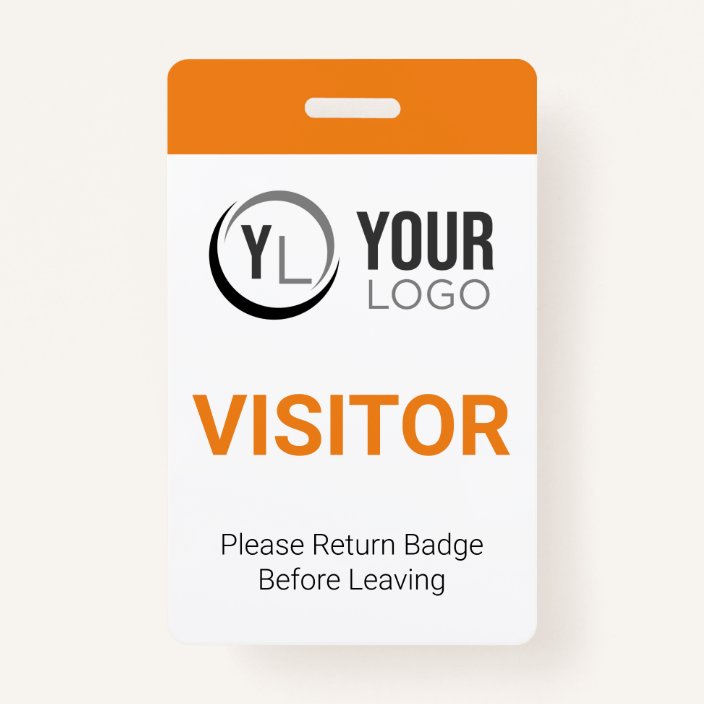 Custom Visitor ID Badge Zazzle.ca