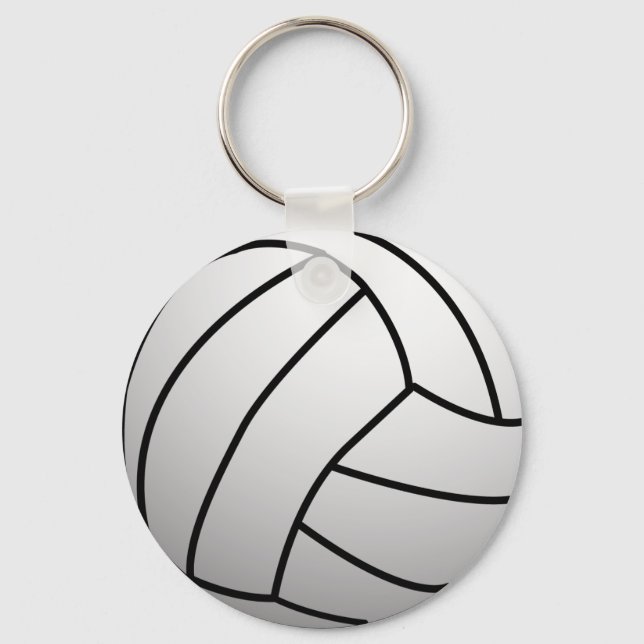 Custom VolleyBall Sports Product Keychain (Front)