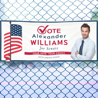 Custom VOTE Republican GOTV Rally Election Banner