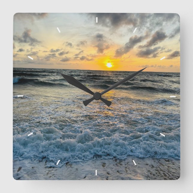 Custom Wall Clock (Add Your Own Photo and/or text) (Front)